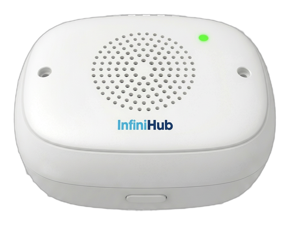 InfiniHub — connects to existing CCTV over Wi-Fi